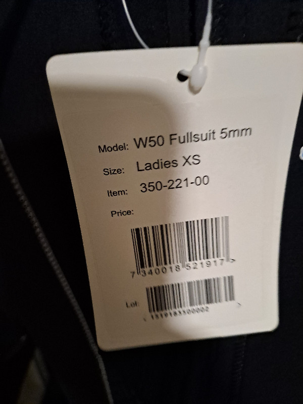 Tauchanzug Waterproof W50 5mm Damengröße XS