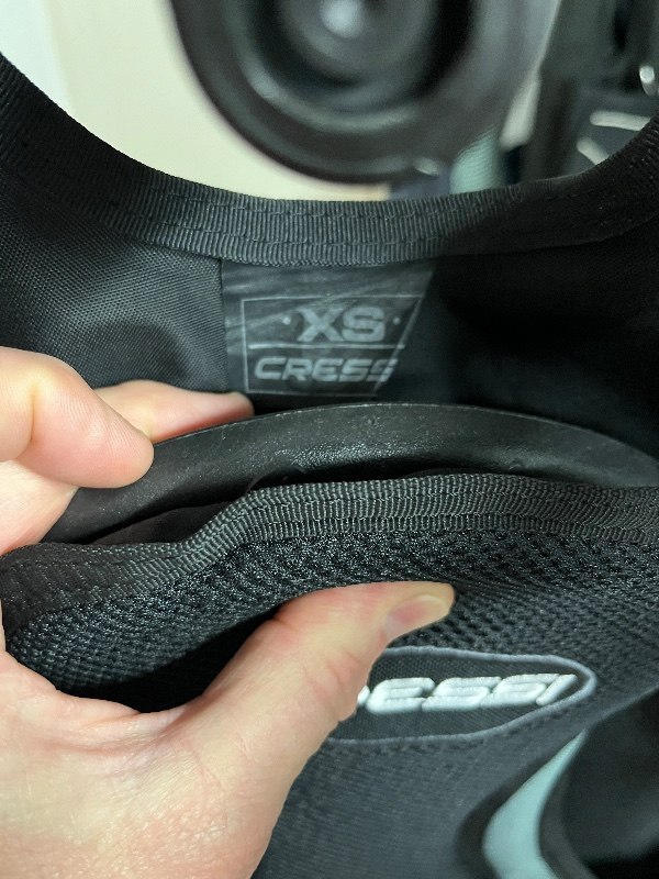 BCD/Vest Cressi Jacket Carbon Size XS