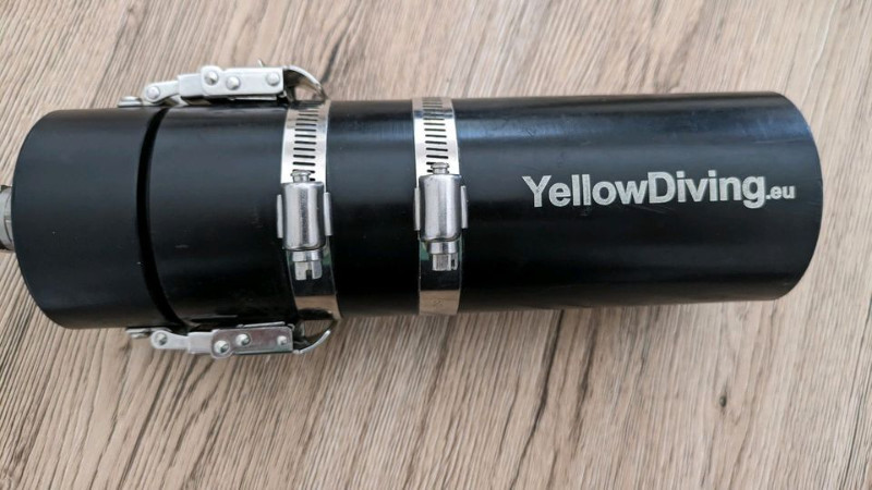 Tauchlampe Yellow Diving 10Ah Akku Tank