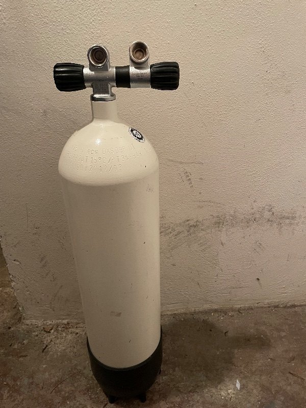 Tauchflasche/Blei 2x Tauchflasche 12 L