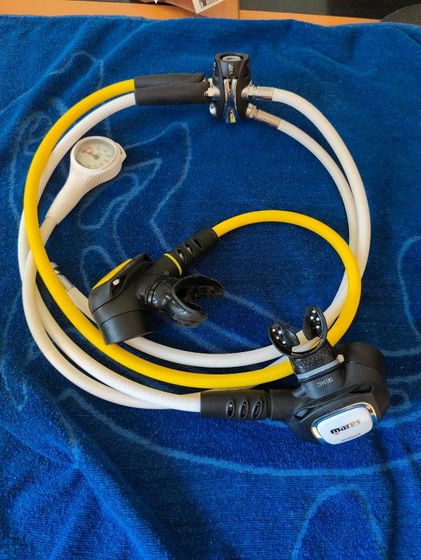 Regulator Mares X 52 Set WHITE - Limited Edition !!