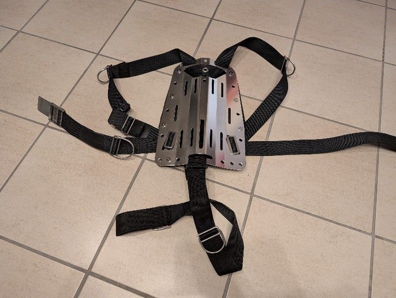 BCD/Vest Scubaforce Backplate incl. Cobra Harness and Storage Pack