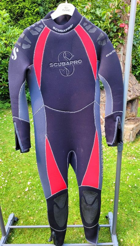 Dive Suit Wetsuit 7 mm Scubapro Everflex Men's Size LL