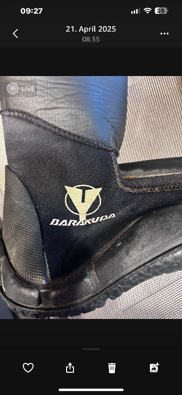 Dive Suit Brand new BARAKUDA Semi-Dry Socks