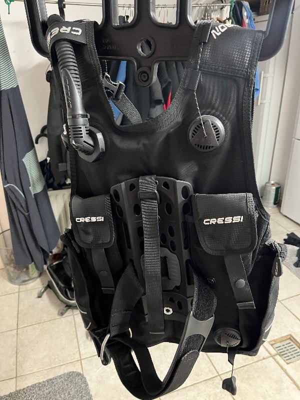 BCD/Vest Cressi Jacket Carbon Size XS