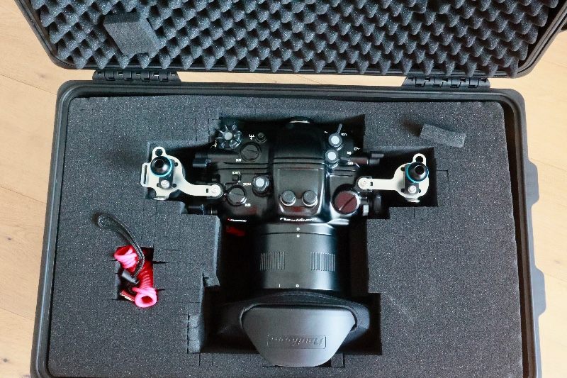 Foto/Video Unterwassergehäuse-Set für Canon EOS R6 von Nauticam – Sehr guter Zustand im Hard Case
