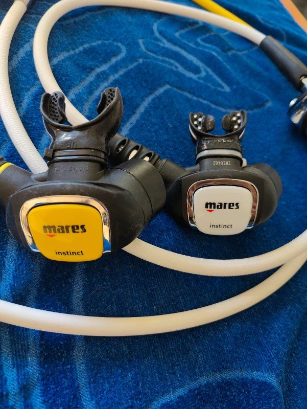 Regulator Mares X 52 Set WHITE - Limited Edition !!