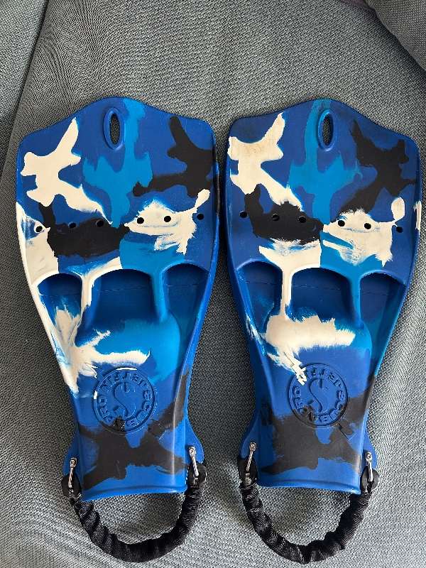 Dive Gear Scubapro Jet Fins Camouflage – Size M – Excellent Condition