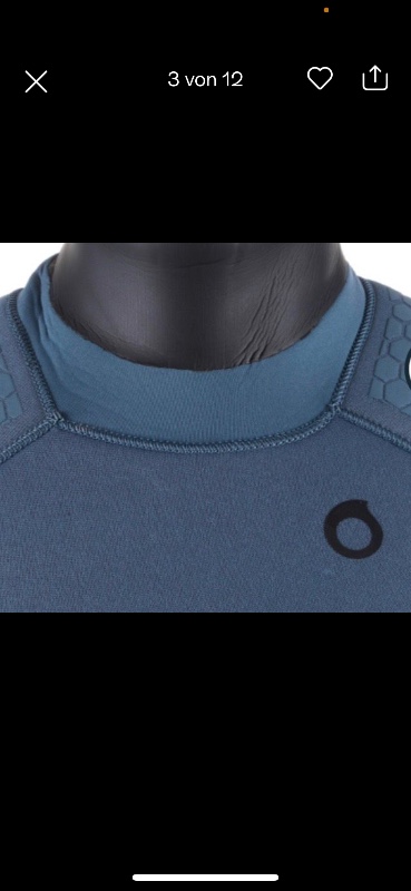 Tauchanzug SUBEA Neoprenanzug Damen 7 mm XL Kopfhaube