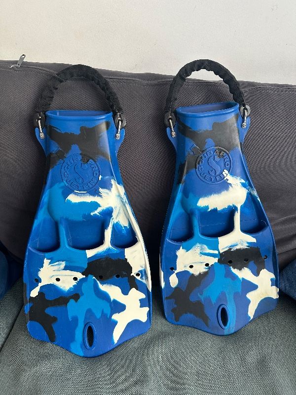 Dive Gear Scubapro Jet Fins Camouflage – Size M – Excellent Condition