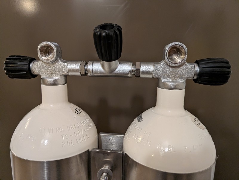 Tanks/Weight Polaris Double Immersion 8.5L Long/232bar Steel with Concave Bottom