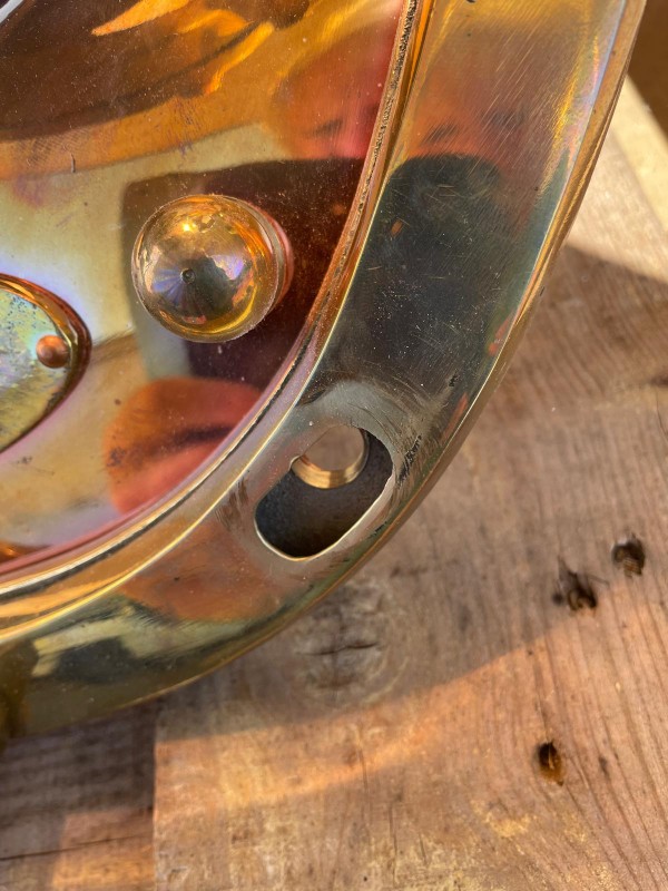 Miscellaneous Beautiful diving helmet made of copper/brass