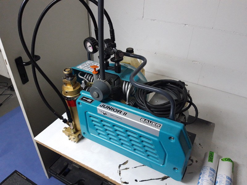 Tauchkompressor Bauer Junior II  220 Volt