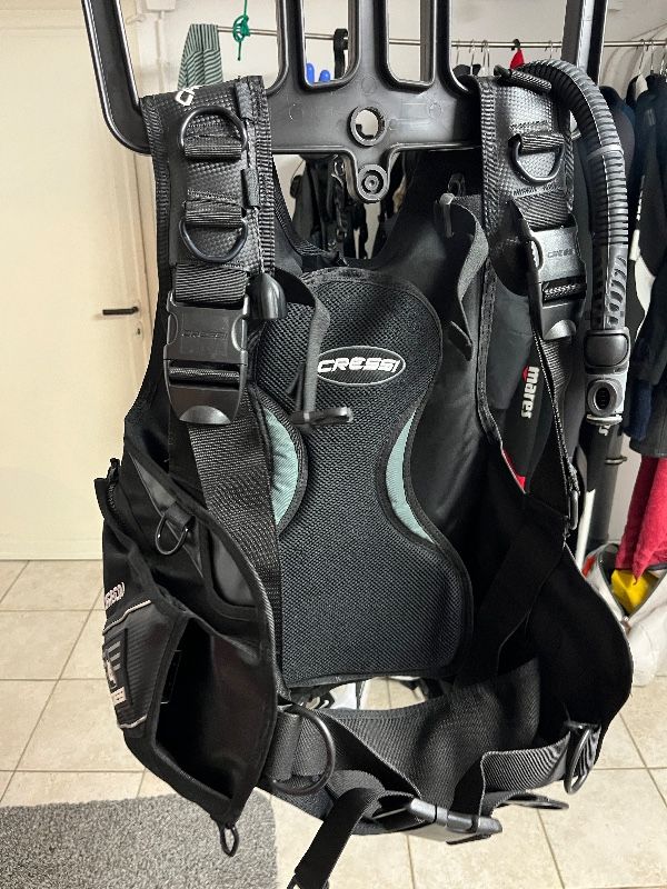 BCD/Vest Cressi Jacket Carbon Size XS