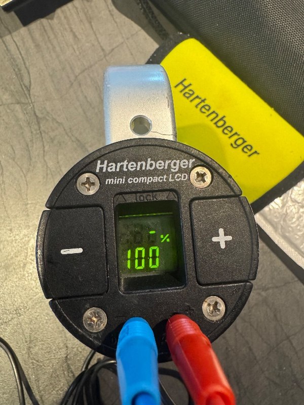 Dive Light Hartenberger Mini Compact LCD with LED Head