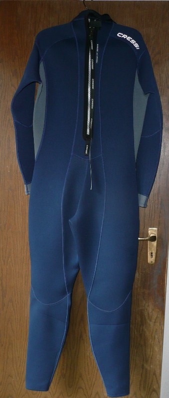 Dive Suit Tropentauchanzug  CRESSI FAST Gr.XL mit Rückenreißverschluß