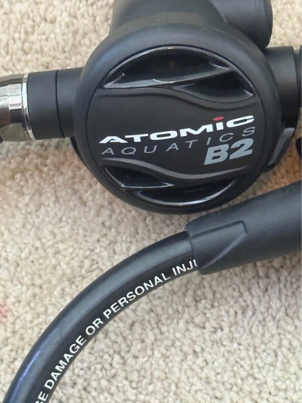 Reise Atomic B2 Z2 scuba regulator.