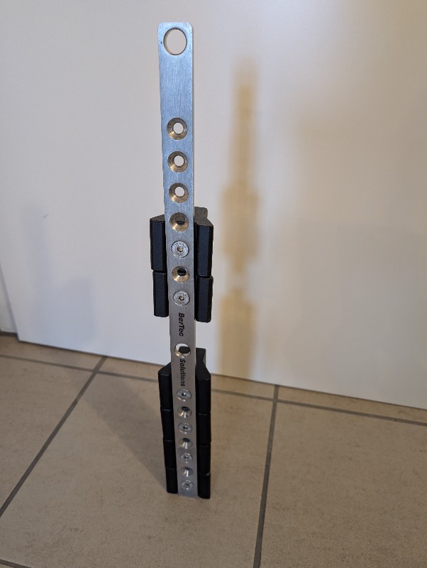 Tanks/Weight BerTec 6kg V-Lead for D8.5L with Stainless Steel Rail