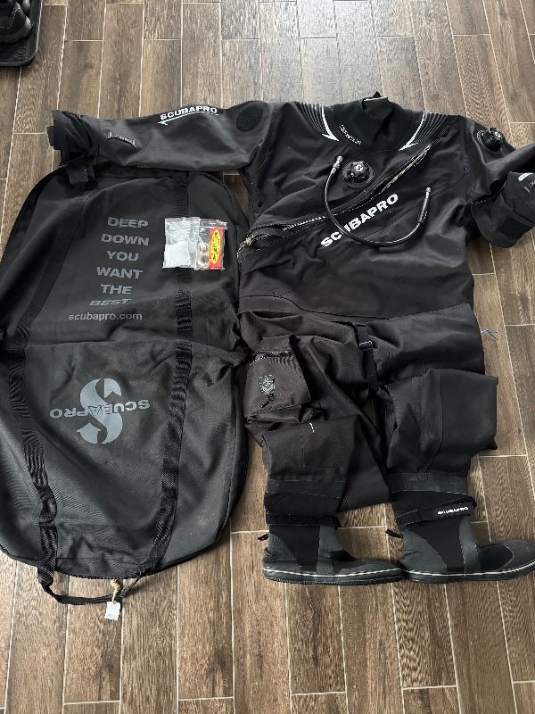 Dive Suit SCUBAPRO DEFINITIONDRY HD 2XL (56) *1 Year Warranty* Drysuit