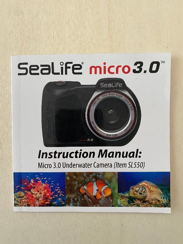 Photo/Video Underwater Camera SeaLife Micro 3.0 with Sea Dragon 3000 Lamp