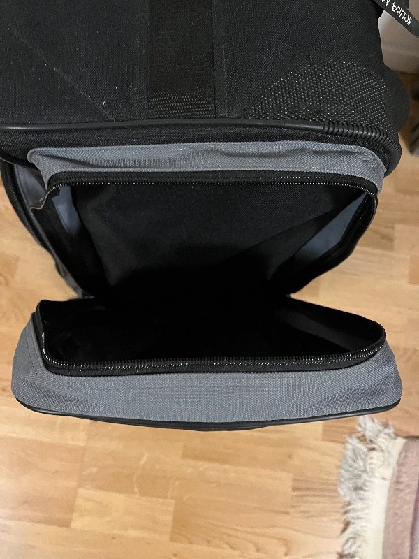 Tauchausrüstung Tauchkoffer Trolli schwarz scuba master 