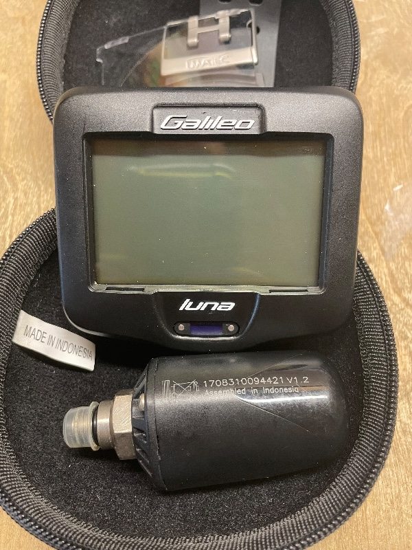 Tauchcomputer/Uhr Scubapro / Uwatec Galileo Luna mit Sender nur 7TG!