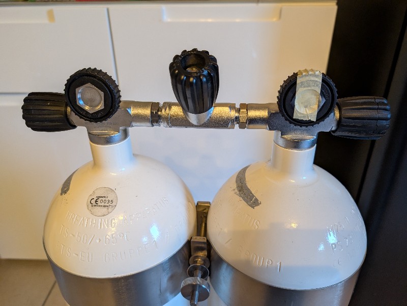 Tanks/Weight Polaris Double Immersion 12L Long/232bar Steel with Concave Bottom