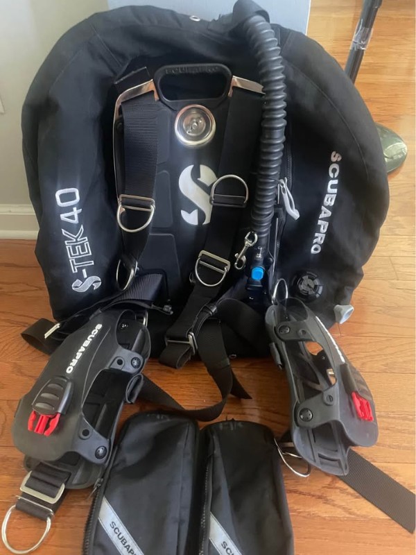Dive Gear ScubaPro S-Tekrig
