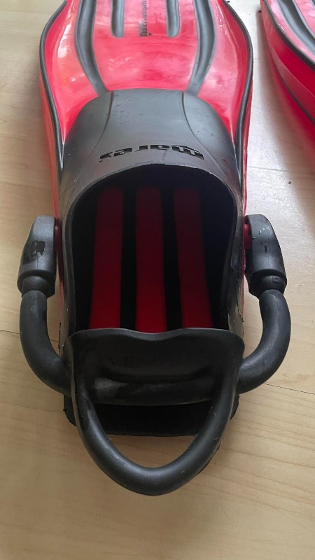 Dive Gear Mares diving fins AVANTI QUATTRO + only used 1x in fresh water - so quasi NEW!