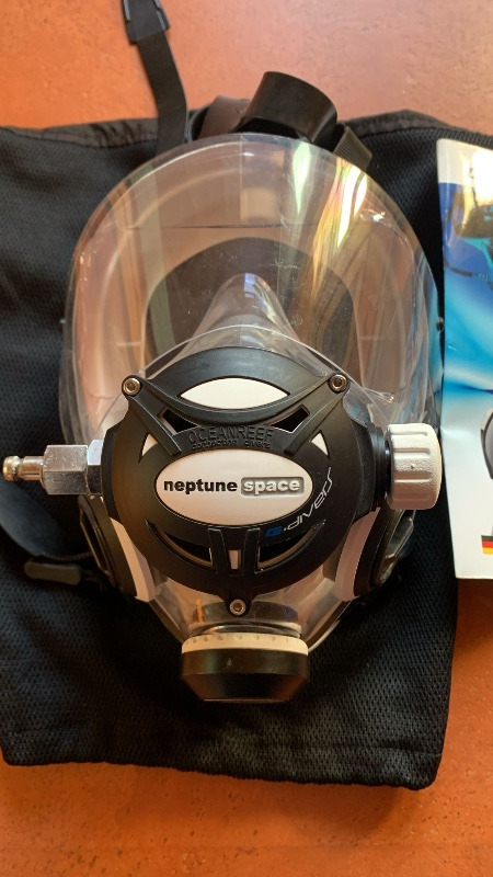 Regulator Oceanic Regulator with Full Face Mask Neptune Space