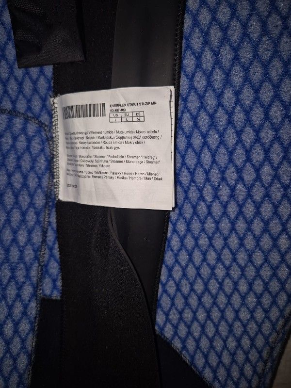 Dive Suit ScubaPro Diving Suit Everflex 7/5 mm Backzip, Size L