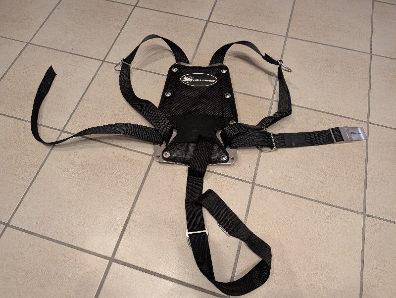BCD/Vest Scubaforce Backplate incl. Cobra Harness and Storage Pack