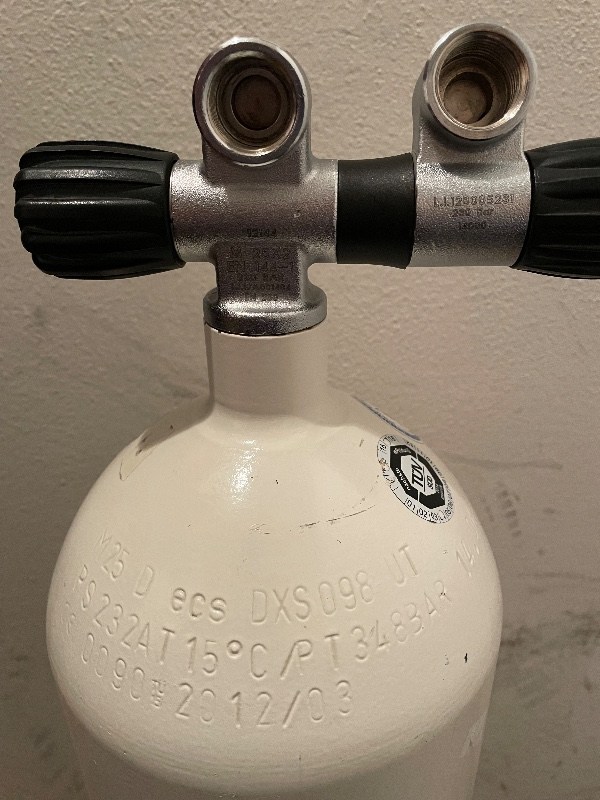 Tauchflasche/Blei 2x Tauchflasche 12 L