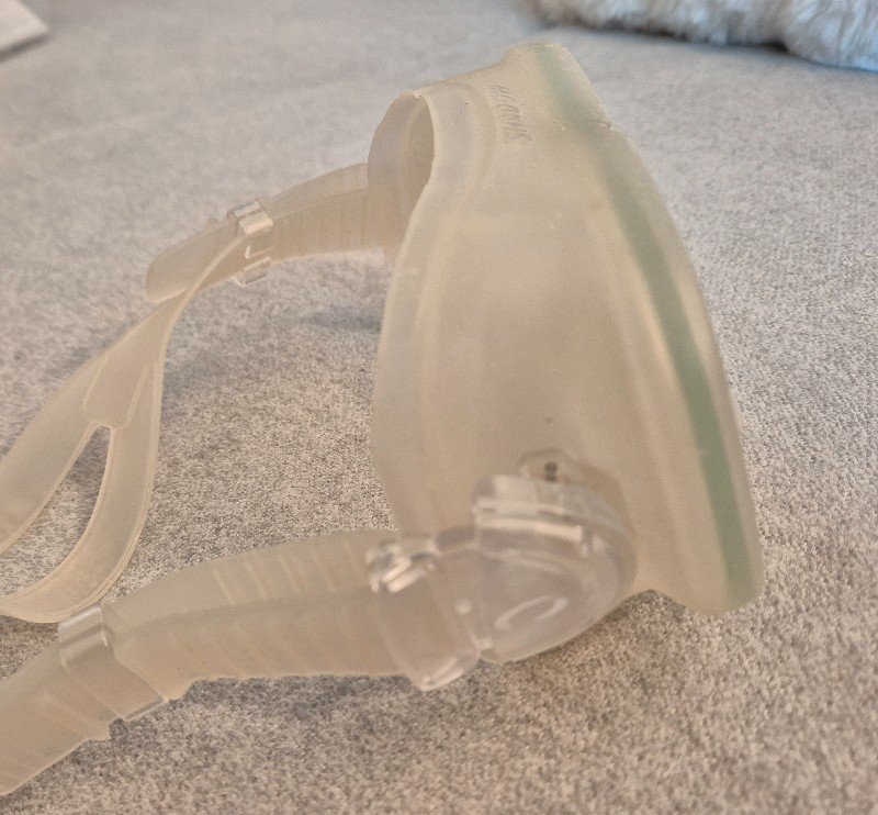 ABC NEUE Tauchmaske Oceanic Shadow Clear / ICE / Transparent für normale Gesichter