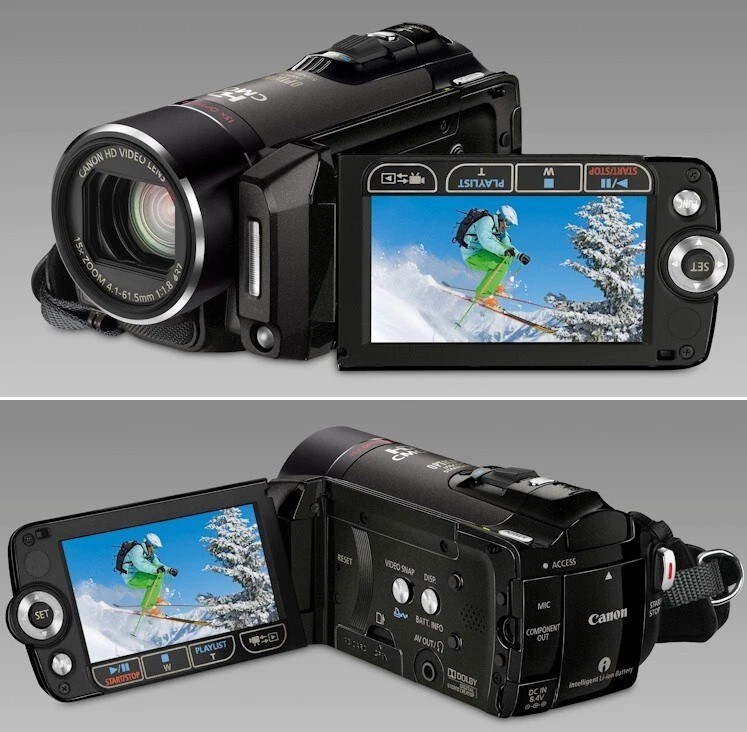 Foto/Video Taucher Unterwasser Kamera Canon Legria HF 21 + WP-V1 Case