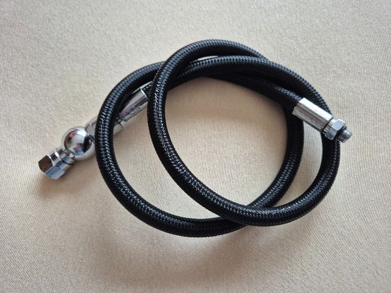 Atemregler NEUER 100 cm langer Miflex MD-Schlauch mit Swivel 360° drehbarer Winkleladapter