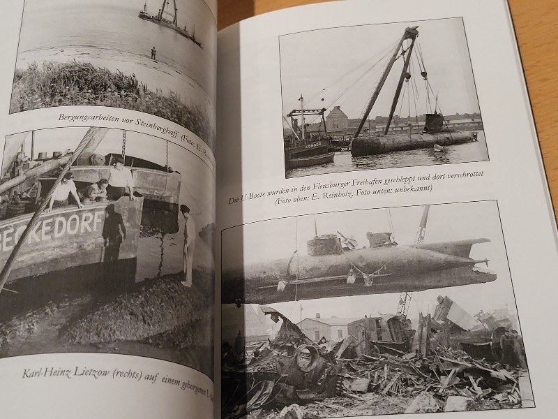 Literature Book Sinking Geltinger Bucht Operation Rainbow Self-Sinking Kriegsmarine Wrecks
