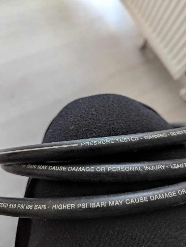 Dive Gear Long Hose Low Pressure Hose 35 bar