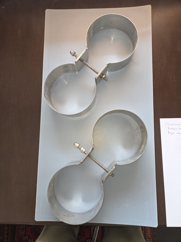 Tauchflasche/Blei Doppeltankschellen