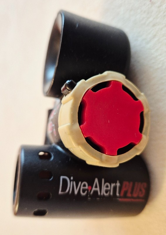 Tauchausrüstung Dive Alert Plus Doppel-Signalgeber Horn Hupe Sirene Pfeife Notruf
