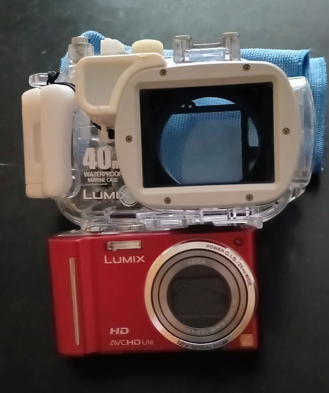 Foto/Video Unterwasserkamera mit Gehäuse Panasonic