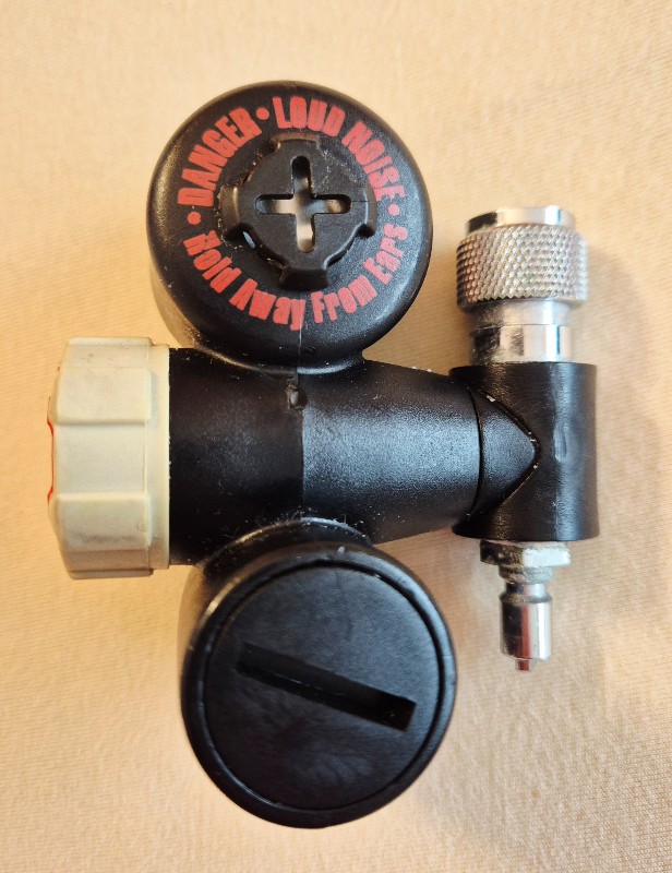 Tauchausrüstung Dive Alert Plus Doppel-Signalgeber Horn Hupe Sirene Pfeife Notruf