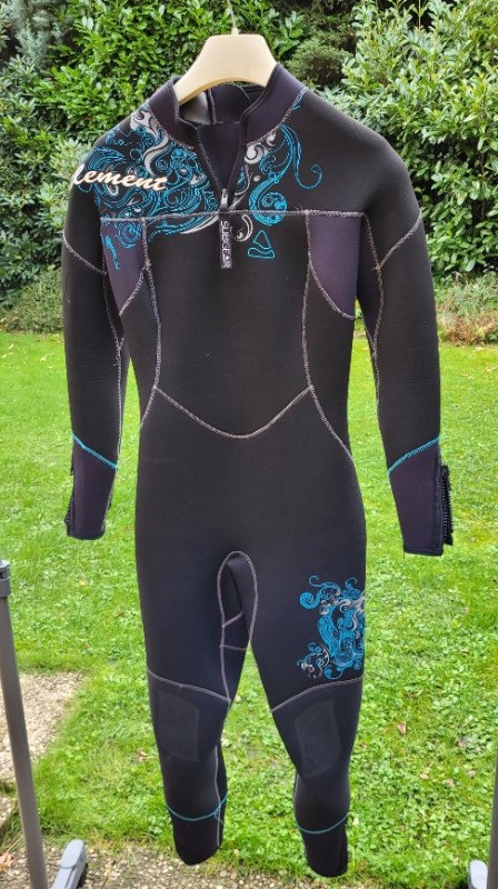 Dive Suit 3 mm Women's Wetsuit Subgear Elements 3 Size L