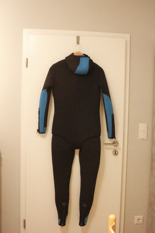 Dive Suit Top used semi-dry wetsuit 7mm, size 50 