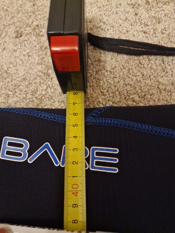 Tauchanzug Bare Herrentauchanzug 5.0 mm Größe XXL 90 €