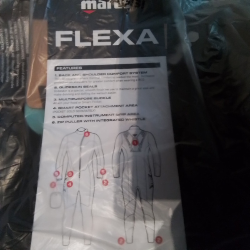 Tauchanzug Mares Flexa 5.4 Gr. 5 neu!