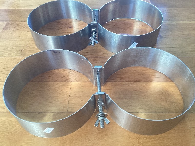 Tanks/Weight V-Weight and Clamps for Double 12