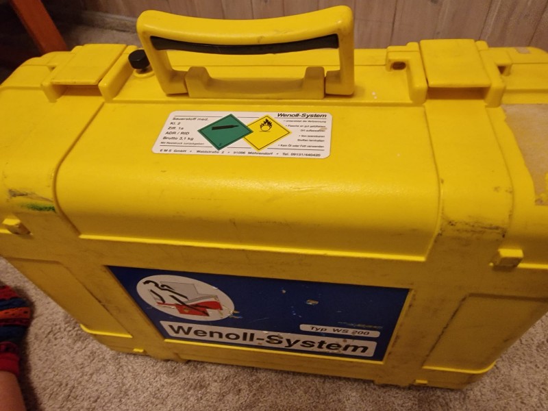 Miscellaneous Wenoll Sauerstoffkreislaufpaket Notfall Sauerstoffkoffer WS200 Emergency Oxygen Case