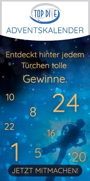 Verschiedenes Adventskalender für Taucher mit Preisen im Gesamtwert von ca. 5.000,- € - Teilnahme kostenlos