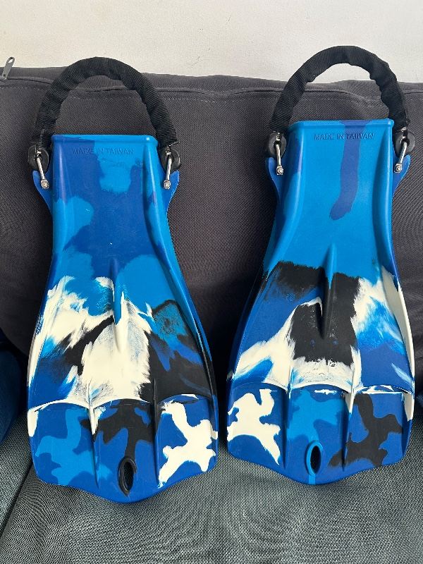 Dive Gear Scubapro Jet Fins Camouflage – Size M – Excellent Condition